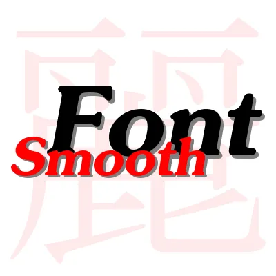 Smooth Font for Minecraft 1.12.1