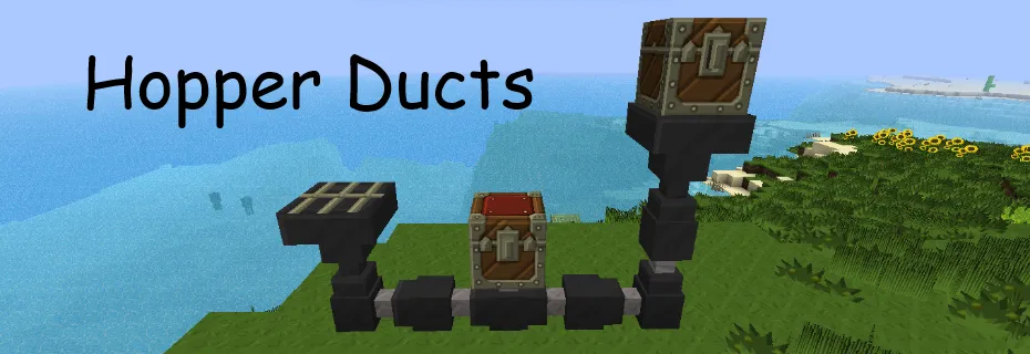 Hopper Ducts for Minecraft 1.12.1