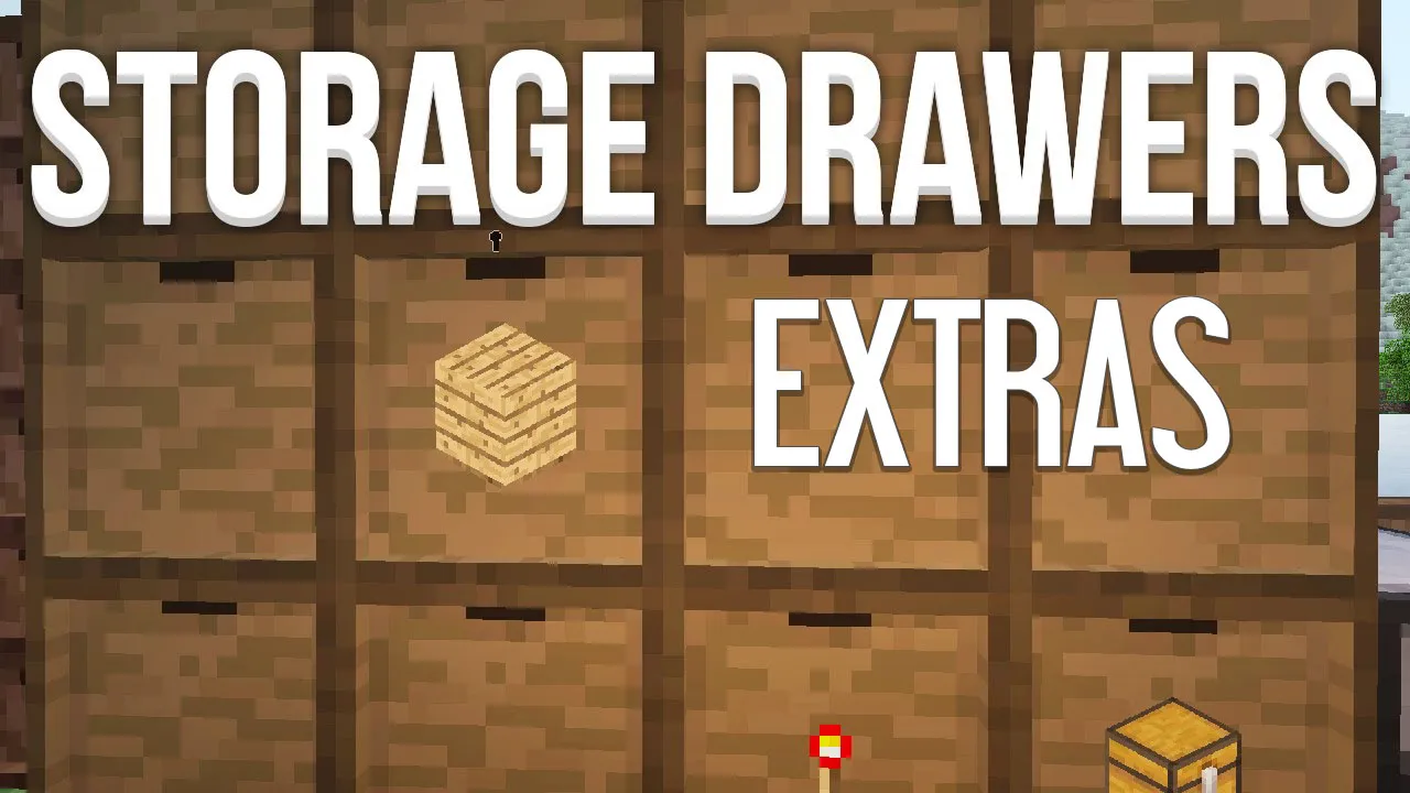 Storage Drawers Extras for Minecraft 1.9.4