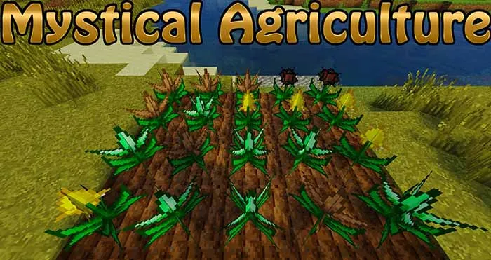 Mystical Agriculture Tiered Crystals for Minecraft 1.16.4