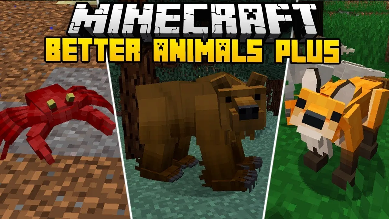 Better Animals Plus for Minecraft 1.16.4