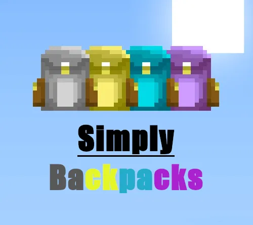 Simply Backpacks for Minecraft 1.16.4