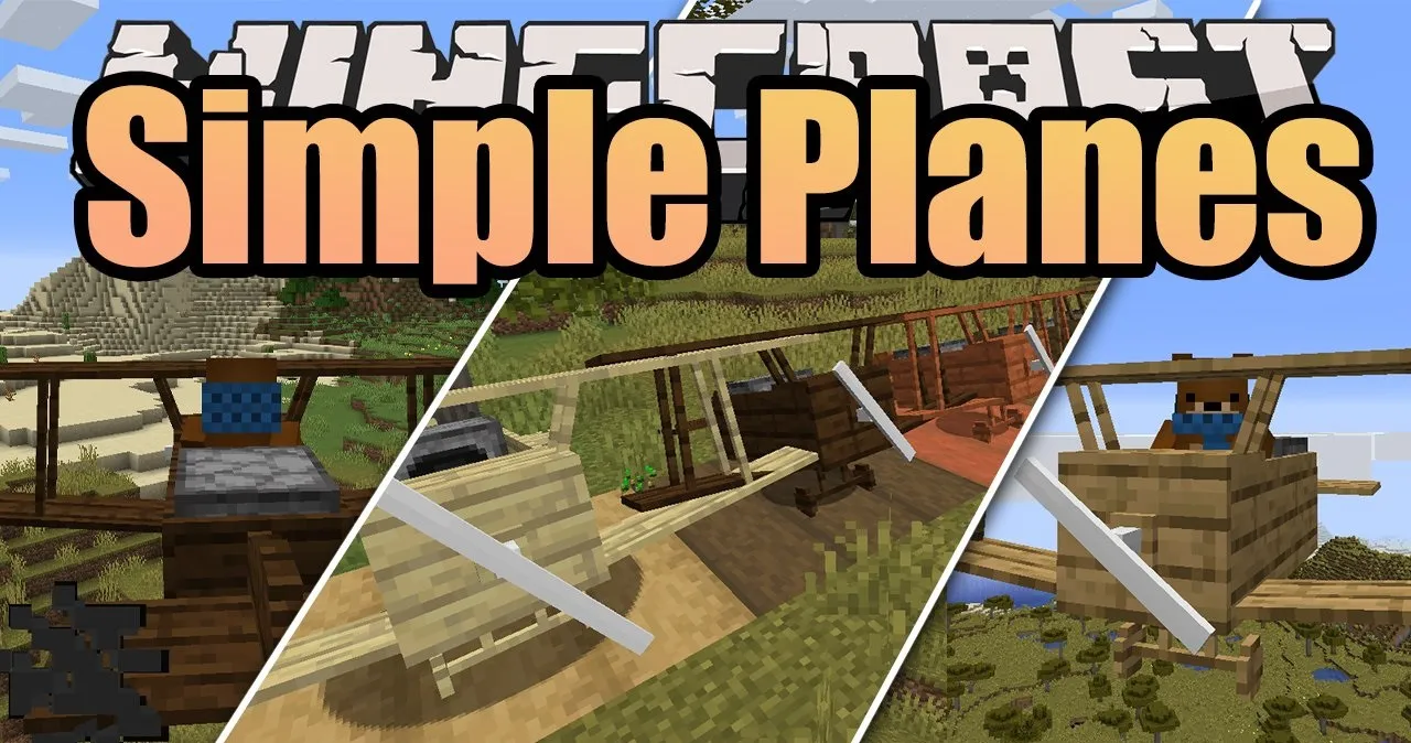 Simple Planes for Minecraft 1.16.4