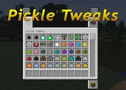 Pickle Tweaks for Minecraft 1.12