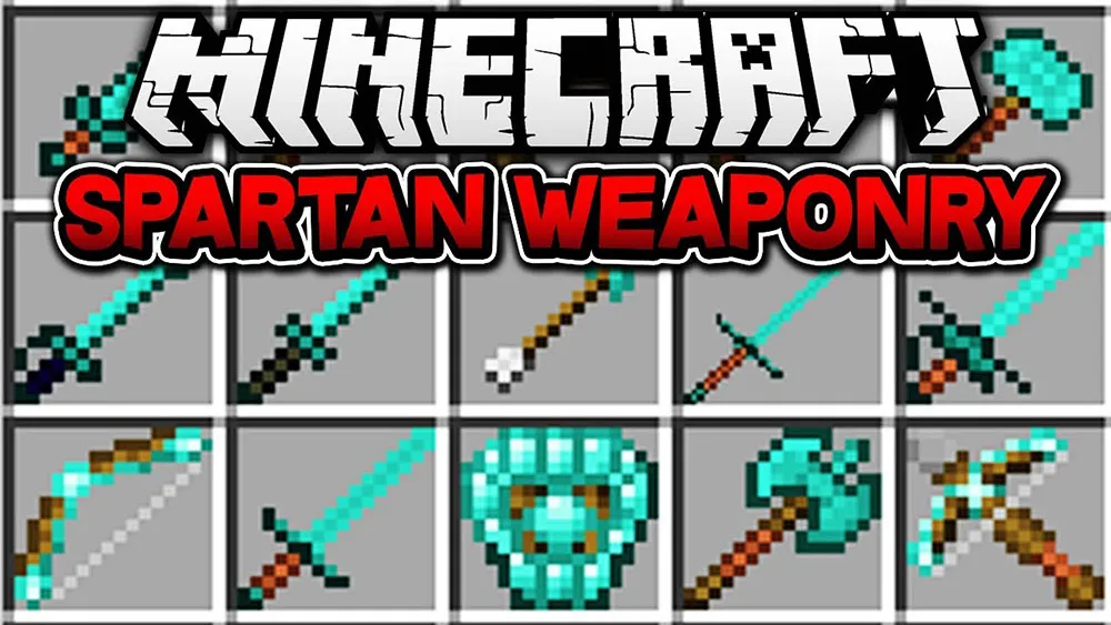 Spartan Weaponry for Minecraft 1.12