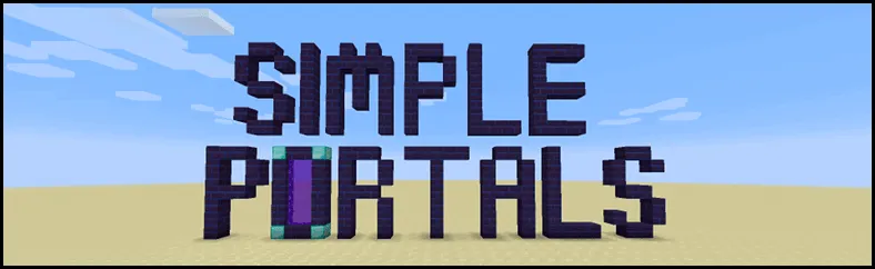 Simple Portals for Minecraft 1.11.2