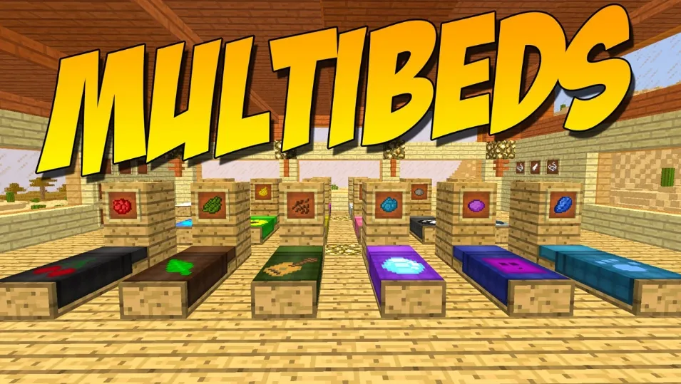 MultiBeds for Minecraft 1.11