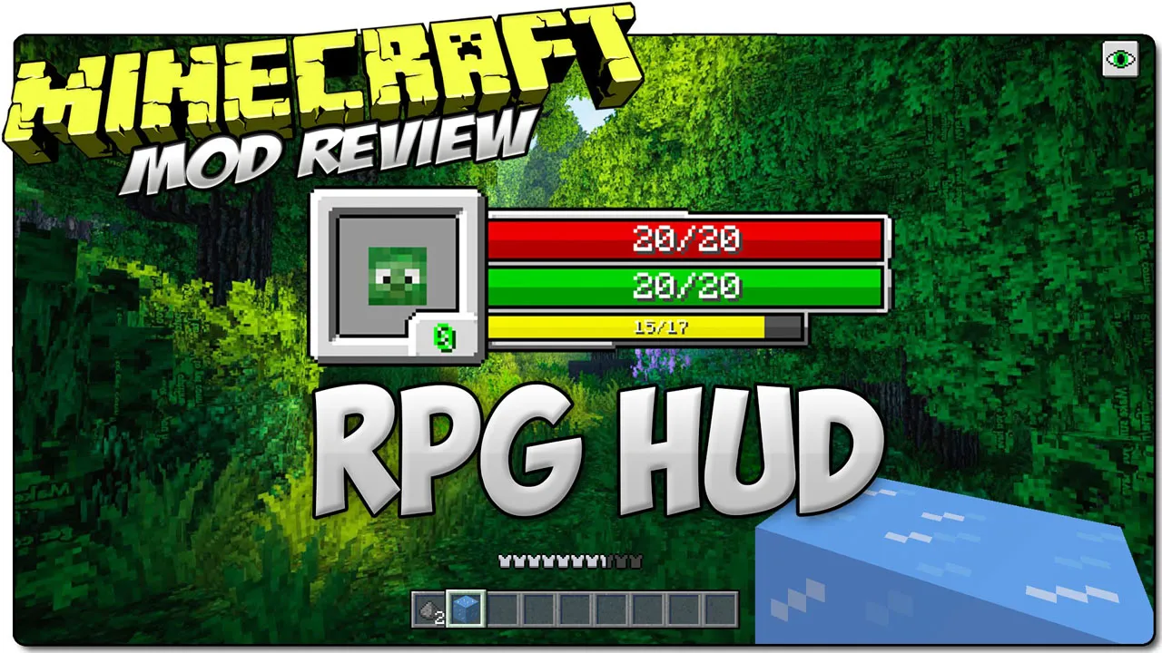 RPG-Hud for Minecraft 1.11