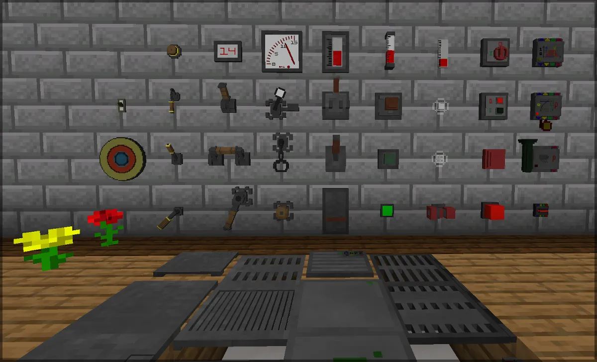 Gauges and Switches for Minecraft 1.16.3