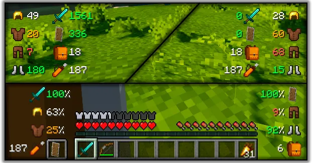 Inventory HUD+ for Minecraft 1.16.3