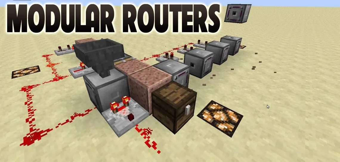 Modular Routers for Minecraft 1.16.3