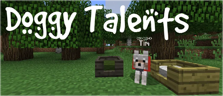 Doggy Talents for Minecraft 1.16.3