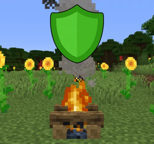 No Hostiles Around Campfire for Minecraft 1.16.3