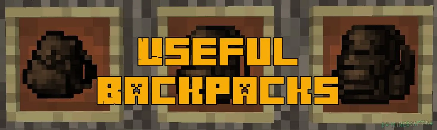 Useful Backpacks for Minecraft 1.16.3