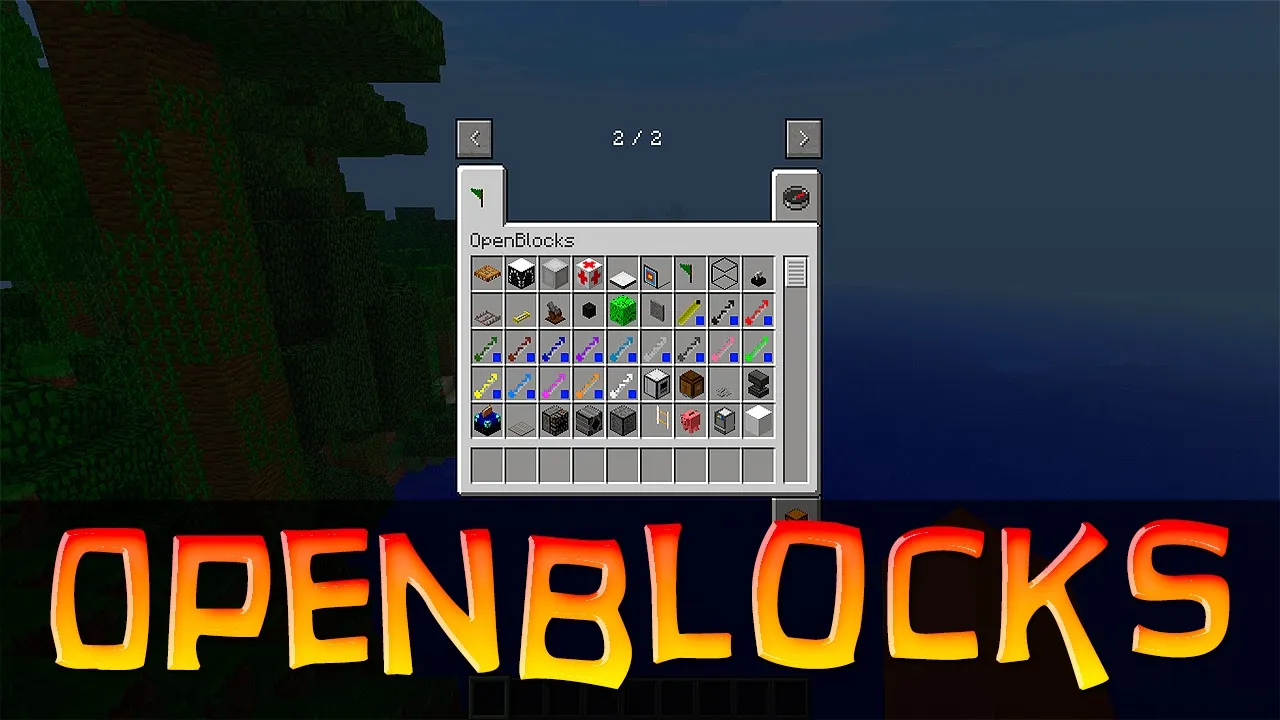 OpenBlocks Elevator for Minecraft 1.16.3