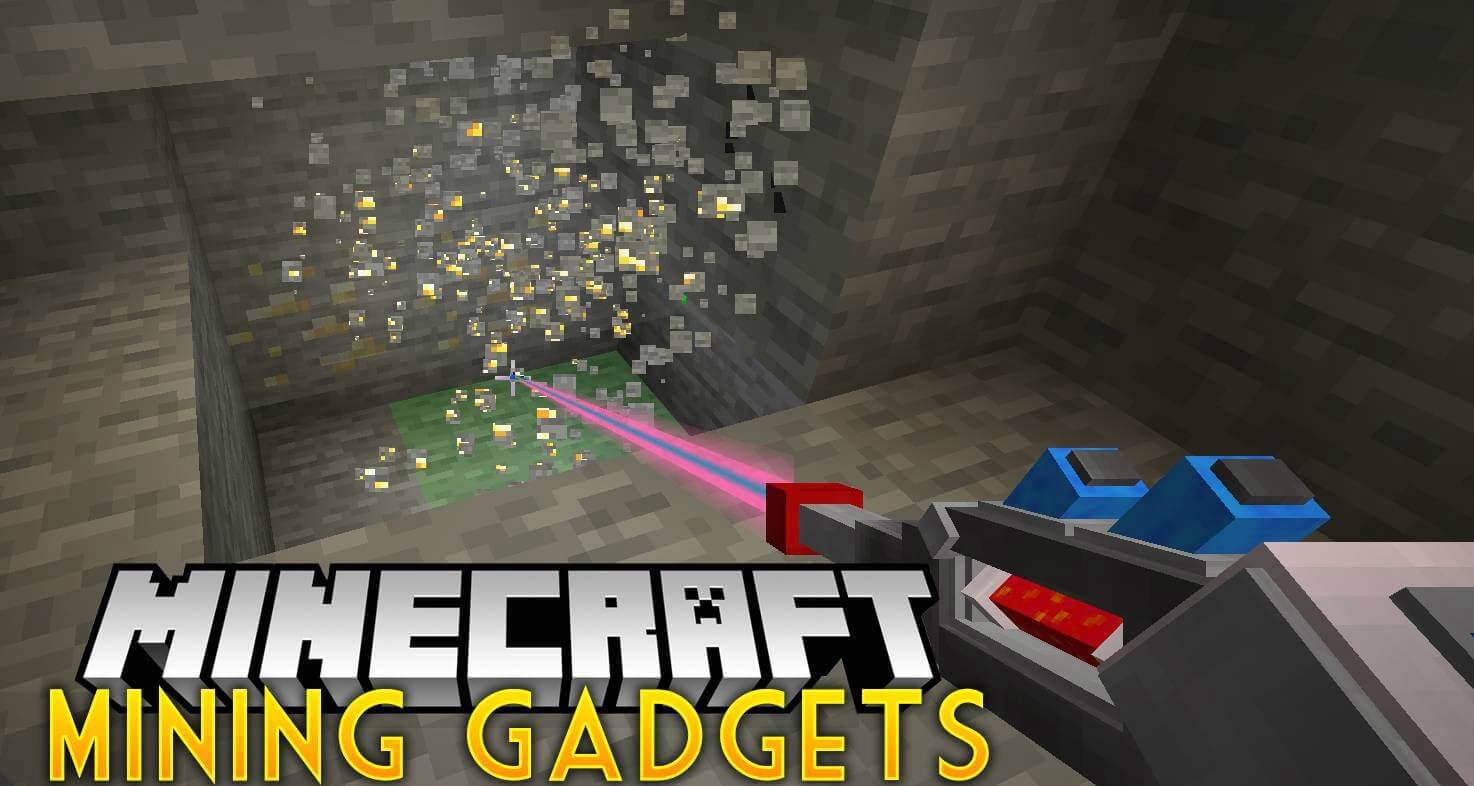 Mining Gadgets for Minecraft 1.16.2