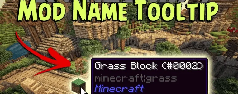 Mod Name Tooltip for Minecraft 1.16.2