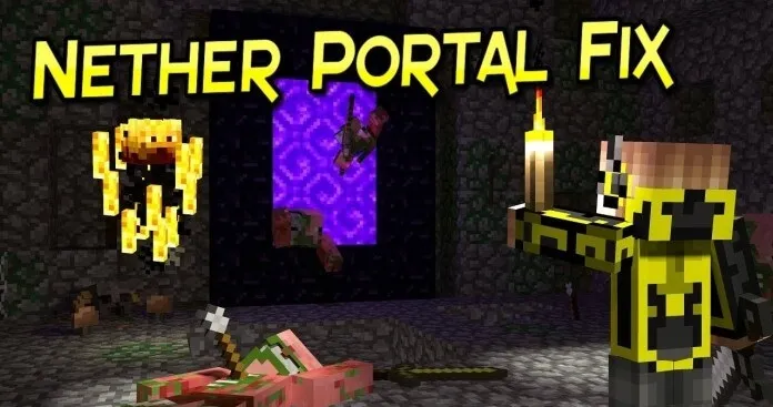 NetherPortalFix for Minecraft 1.12.1