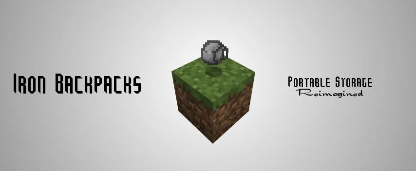 Iron Backpacks for Minecraft 1.11