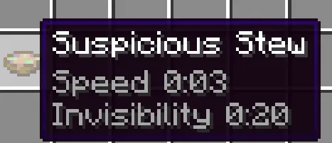 Unsuspicious Stew for Minecraft 1.16.1