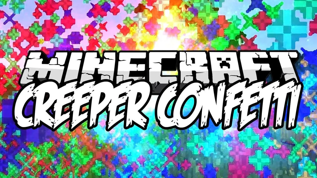 Creeper Confetti for Minecraft 1.16