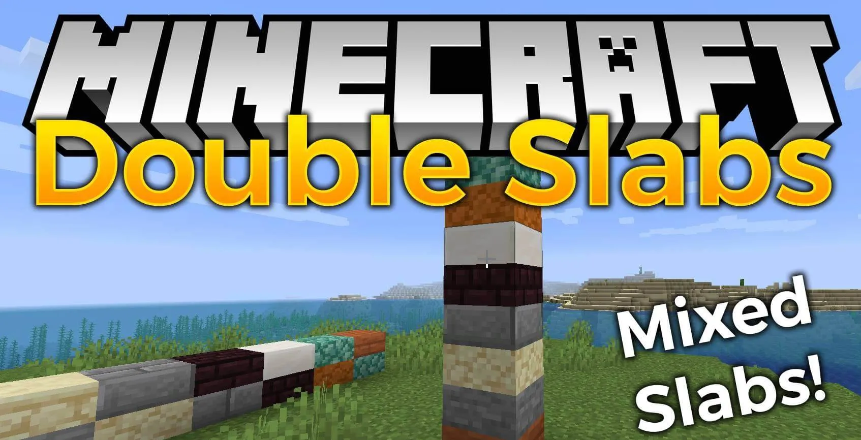 Double Slabs for Minecraft 1.16.1