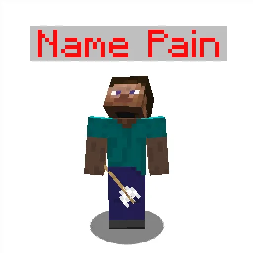 Name Pain for Minecraft 1.16