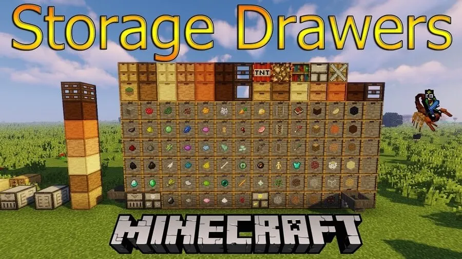 Storage Drawers for Minecraft 1.16