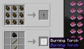 Burning Torches for Minecraft 1.15.2