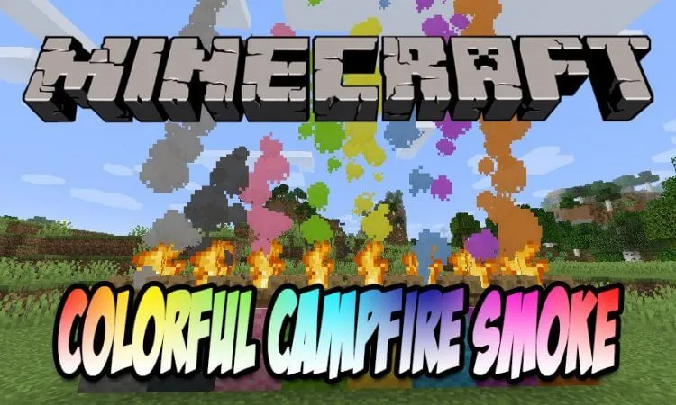 Colorful Campfire Smoke for Minecraft 1.16