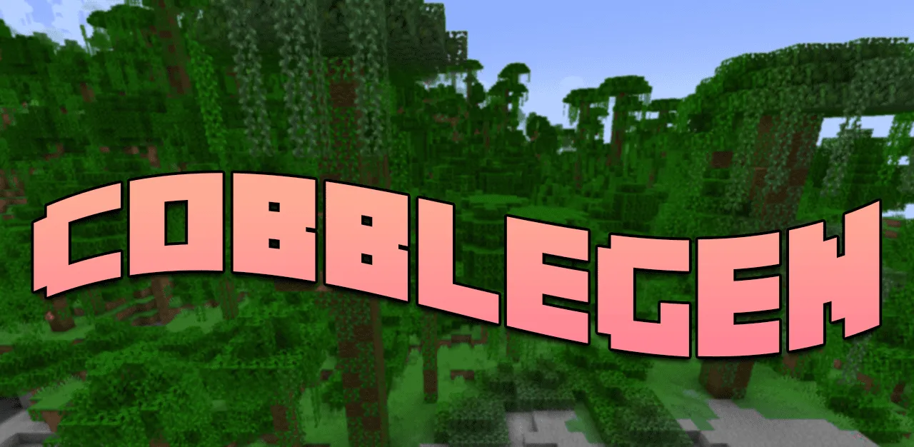 CobbleGen for Minecraft 1.19.4