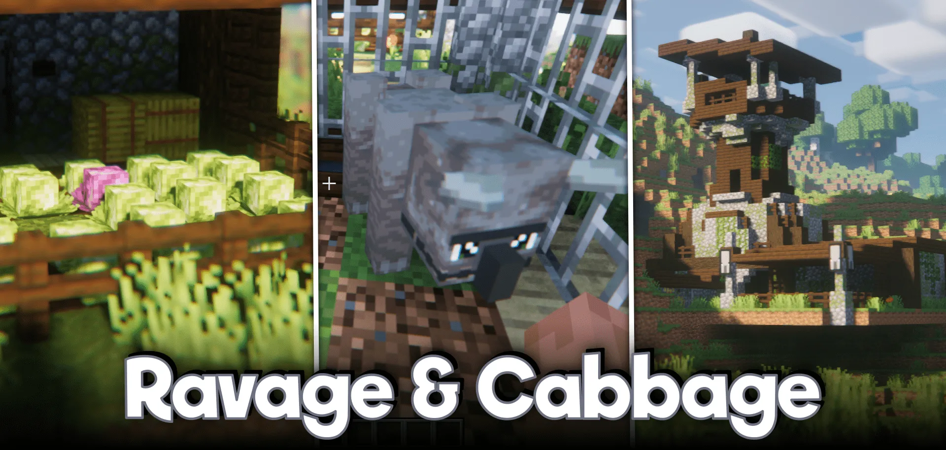 Ravage & Cabbage for Minecraft 1.16.5