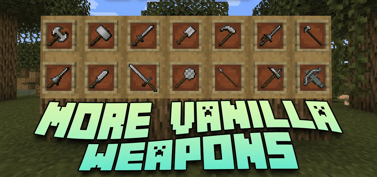 More Vanilla Weapons for Minecraft 1.20.2