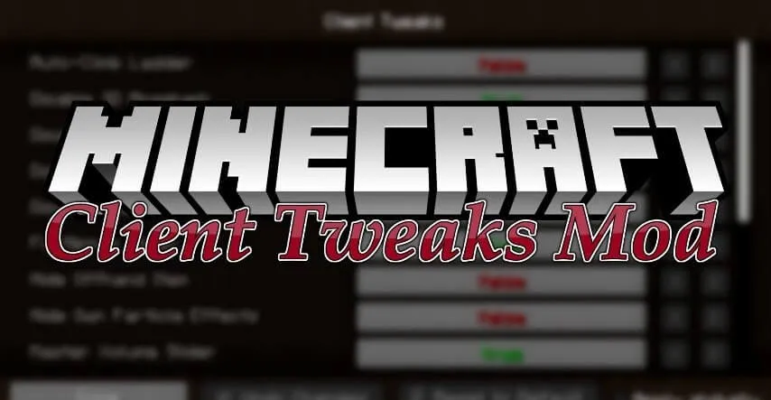 Client Tweaks for Minecraft 1.15.2