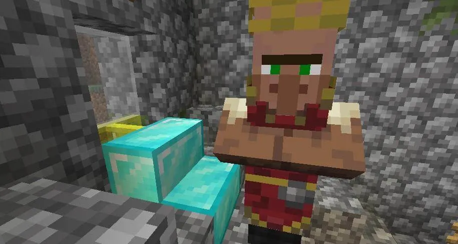 The King of the Villagers for Minecraft 1.15.2