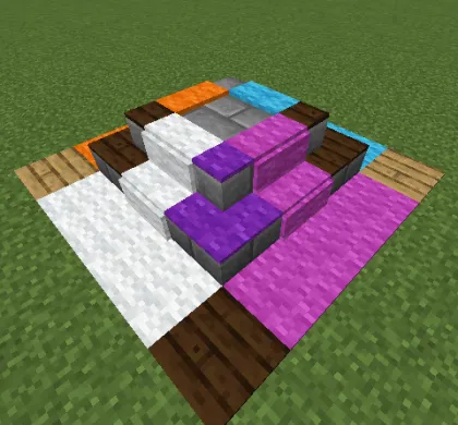 Carpet Stairs for Minecraft 1.15.2