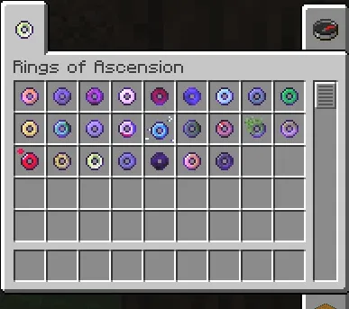 Rings of Ascension for Minecraft 1.15.2