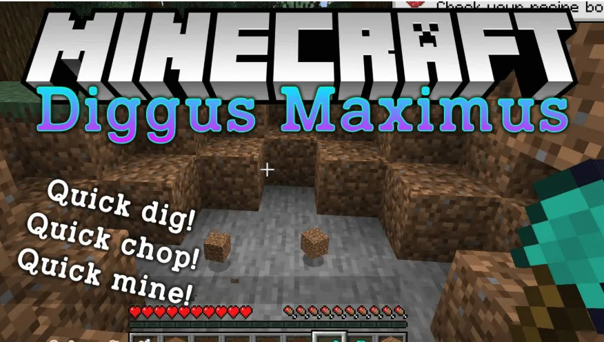 Diggus Maximus for Minecraft 1.16