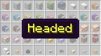 Headed â€“ More Mob Heads for Minecraft 1.20.2