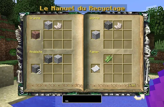 Corail Recycler for Minecraft 1.20.2