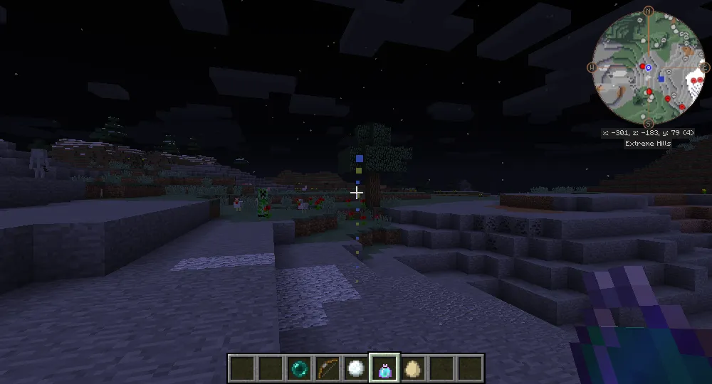 Trajectory Preview for Minecraft 1.20