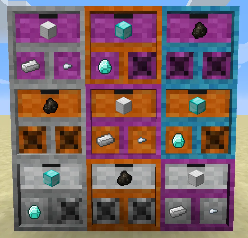 Framed Compacting Drawers for Minecraft 1.16.5