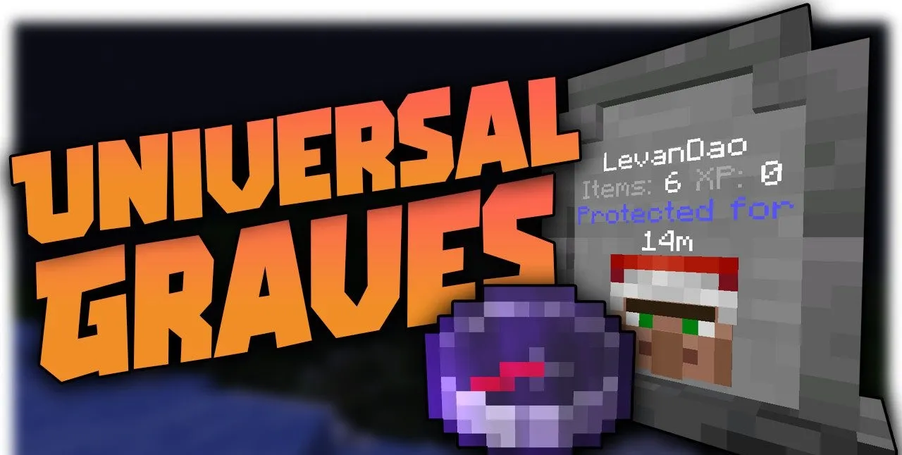 Universal Graves for Minecraft 1.20