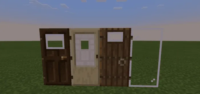 All Doors Have Windows for Minecraft Pocket Edition 1.20