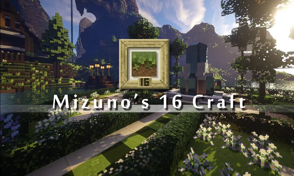 Mizuno’s 16 Craft for Minecraft 1.20.2