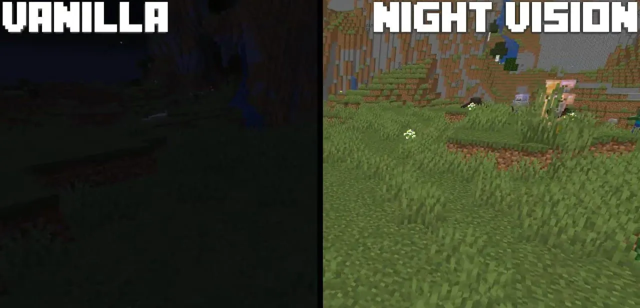 Night Vision for Minecraft 1.20.2