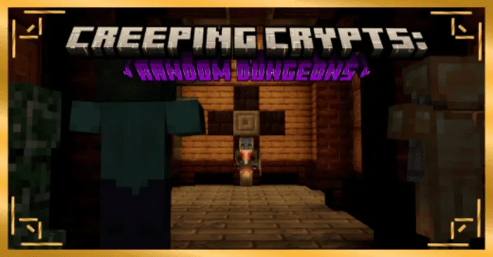 Creeping Crypts: Random Dungeons for Minecraft Pocket Edition 1.19