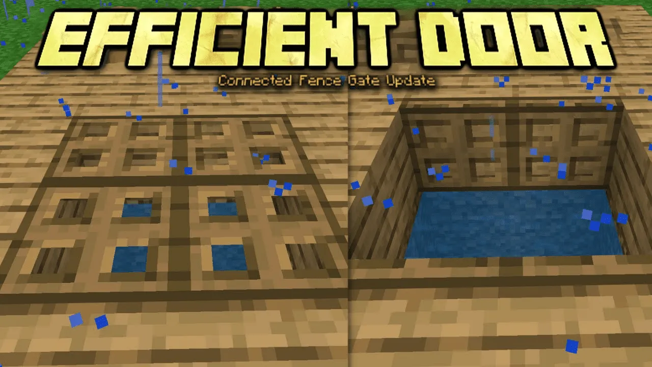 Kamii’s Efficient Door for Minecraft Pocket Edition 1.19