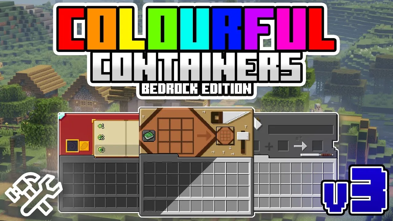 Colorful Containers GUI for Minecraft 1.15.2