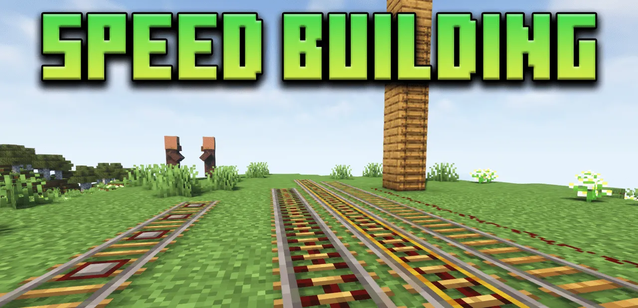 Speed Building for Minecraft 1.15.2